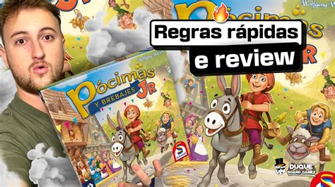 Pócimas Y Brebajes Jr Quack Co l Regras e Review YouTube