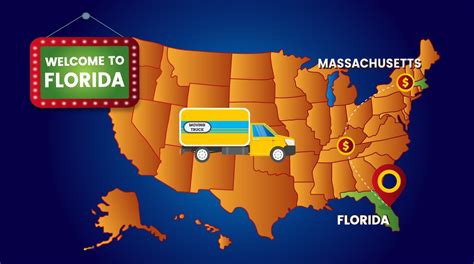 Moving From Massachusetts to Florida: Movers and Cost | moveBuddha