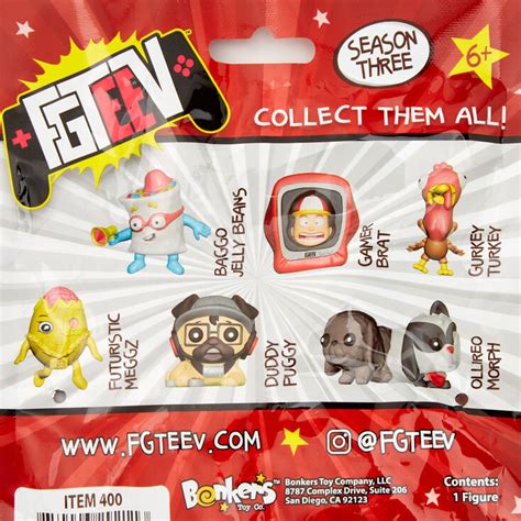 Fgteev™ Squishy Figure Blind Bag Styles May Vary Claires Us