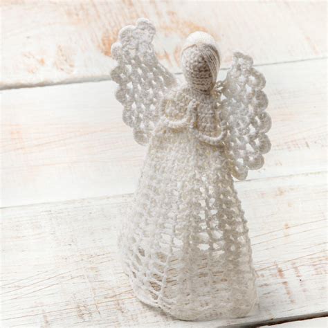 Crocheted Doily Angel - True Vintage - Holiday Craft Supplies - Christmas and Winter - Holiday ...