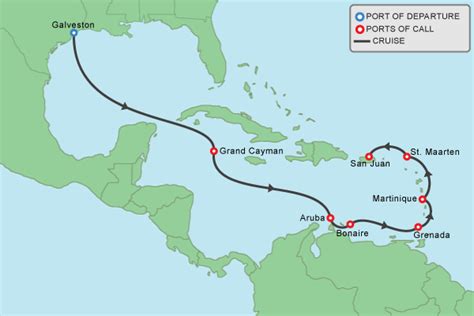 Carnival Cruise Routes Map