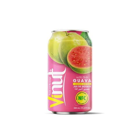 250ml VINUT NFC Guava Juice Drink With Pulp