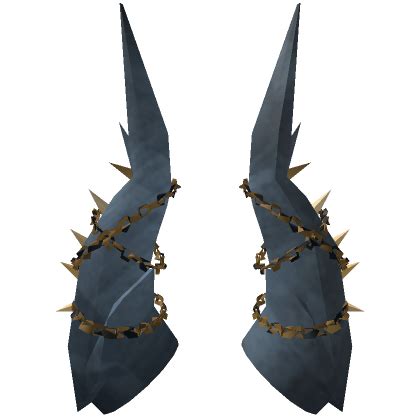 Bluesteel Chained Horns S Code Price RblxTrade