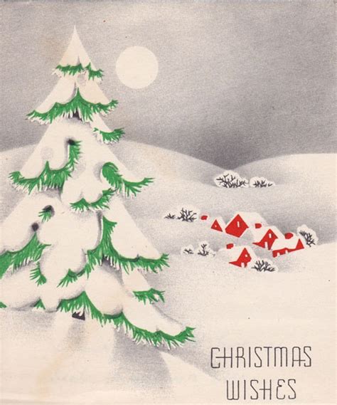 1930's Christmas cards