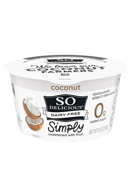 Unsweetened Plain Coconutmilk Yogurt So Delicious Dairy 51 Off