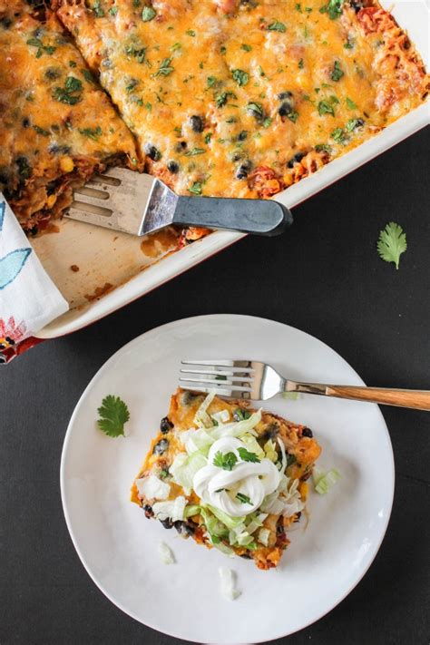 Mexican Chicken Tortilla Casserole