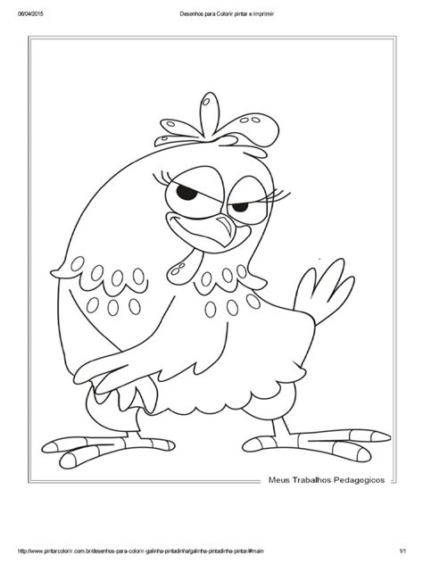 Desenhos Para Pintar Pdf - Desenhos para Colorir Pintar e Imprimir PDF | PDF