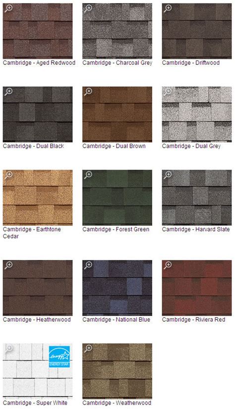 Iko Shingles Color Chart Architectural