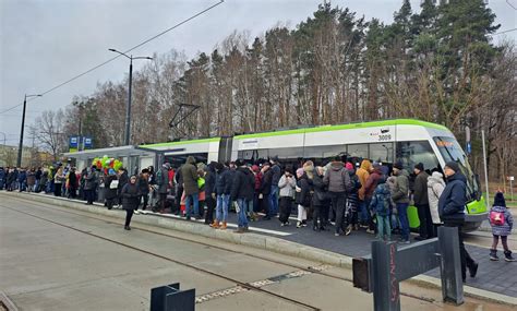 Nowa linia tramwajowa w Olsztynie Darmowe kursy przez cały weekend