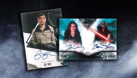 Topps Star Wars Stellar Signatures Checklist Box Info Release Date