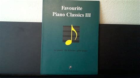 Favorite Piano Classics Klaviernoten Kaufen Auf Ricardo