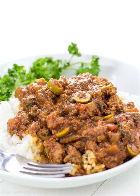 Insanely Good Picadillo Mexican Beef over Rice Recipe