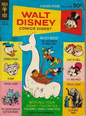 Walt Disney Comics Digest Number Very Good Paperback