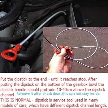 Dipstick Transmission Fluid ATF Level Indicator Dip Gauge For Altima