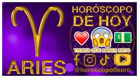 ♈ Aries Hoy ♈ AsÍ Comienza Tu Gran Semana HorÓscopo De Hoy 23 De