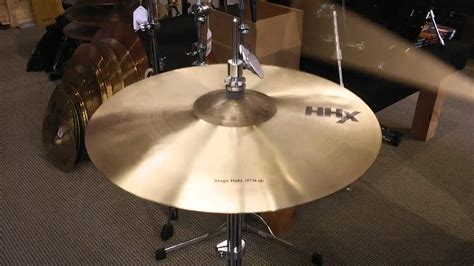 Sabian HHX Stage Hi Hat Cymbals 14 11402XN YouTube