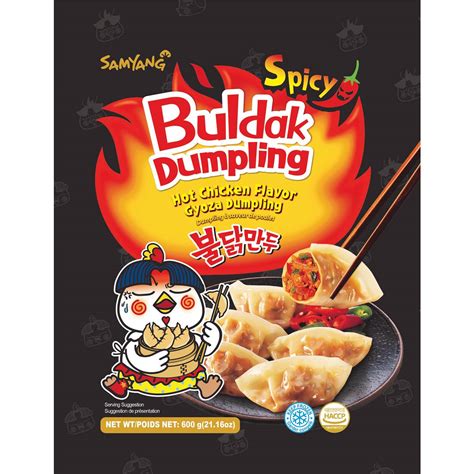 Samyang Spicy Buldak Dumpling Hot Chicken Flavour 600g Woolworths