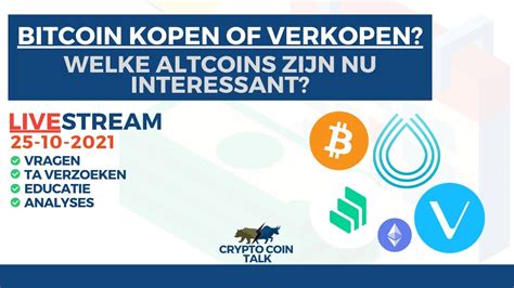 Bitcoin Btc Kopen Of Verkopen Welke Altcoins Zijn Nu Interessant