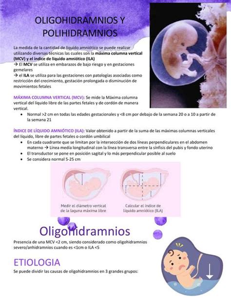 Oligohidramnios Y Polihidramnios Raven Udocz