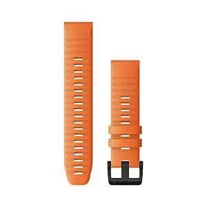 Garmin Watch Band 22mm QuickFit Silicone Ember Orange 010 12863 11