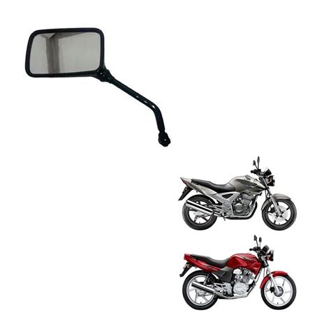 Retrovisor Cbx 250 Twister 2008 Cbx 200 Strada GVS Lado Esquerdo