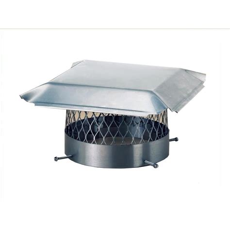 Hy C 12 In W X 12 In L Stainless Steel Square Chimney Cap At