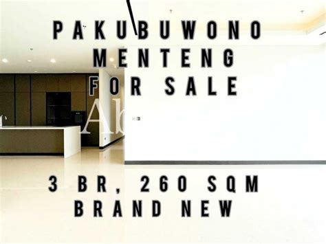 Pakubuwono Menteng Termurah 3 BR 260 Sqm Direct Owner YANI LIM