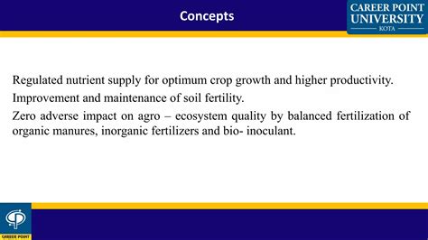 Manure Fertilizers And Soil Fertility Management Ppt