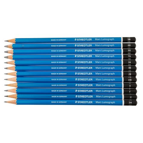 Staedtler Mars Lumograph Drawing Pencils Set Of 12 Michaels