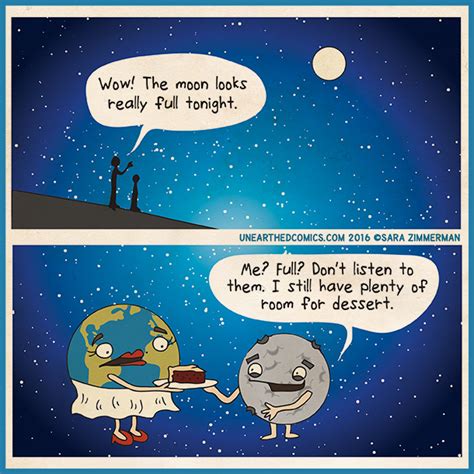 astronomy humor   full moon   room  dessert