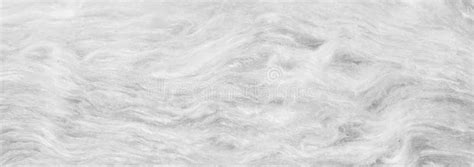 White Mineral Wool With A Visible Texture Stock Image Image Of White