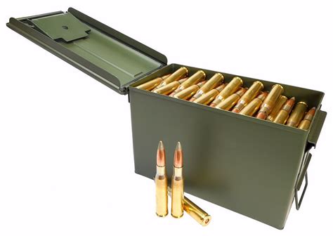 50 Bmg Ammo M8 Api Wcc Once Fired Brass 150 Round Can