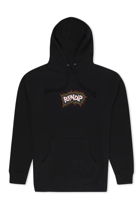 Ripdnip Big Pussy Energy Hoodie Black Mantis Skateshop Hamburg