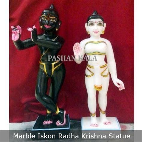 Eco Friendly Marble Iskon Radha Krishna Statue At Best Price In Agra