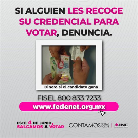 Inemexico On Twitter Recuerda Que El Voto Es Libre Y Secreto 🗳 Si