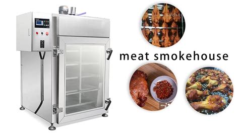 Stainless Steel Commercial Smokehouse Ahumador Vertical Meat Smoker