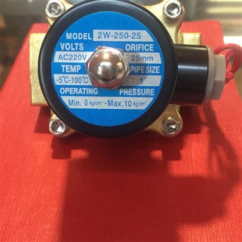 Jual Solenoid Valve Two Way Valve W Ac V Kota Tangerang