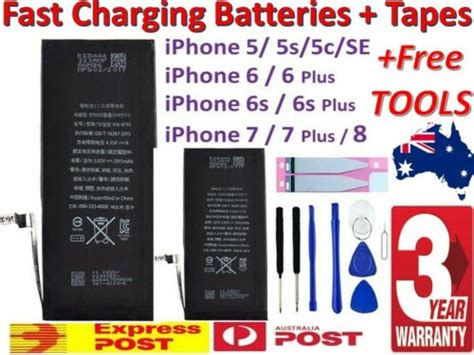 Iphone S C S Plus X High Capacity Battery Replacement Tools