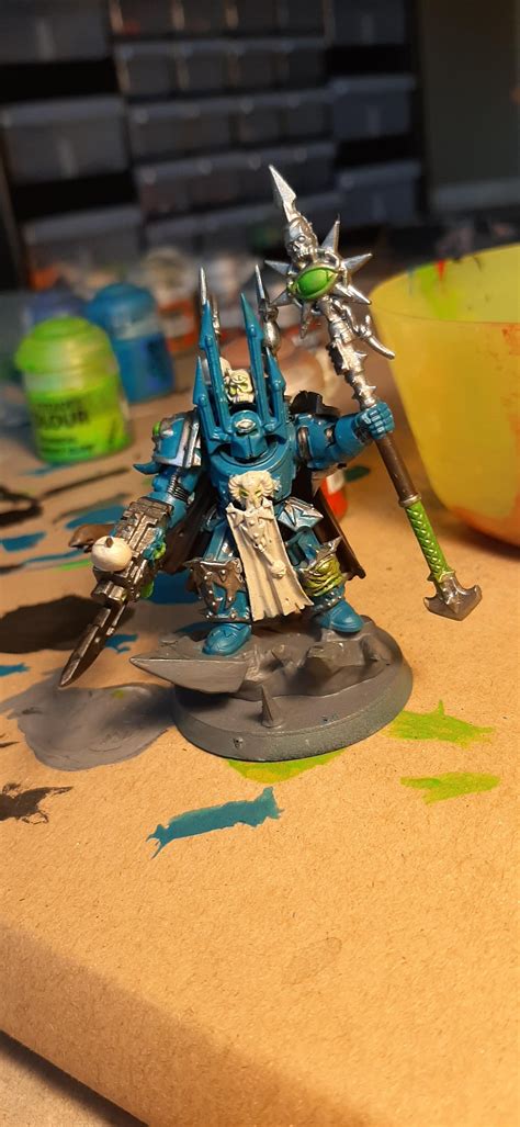 Wip Alpha Legion Terminator Sorcerer Lord R Warhammer40k