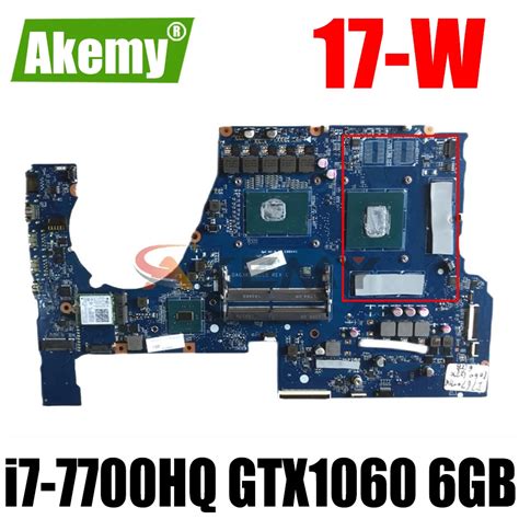 Carte mère pour ordinateur portable HP Omen 17 w 17 AB TPN Q174