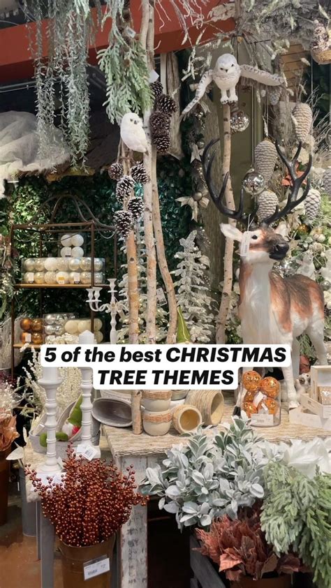 5 of the best CHRISTMAS TREE THEMES