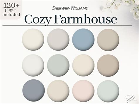 Sherwin Williams Cozy Farmhouse Color Palette Sherwin Williams