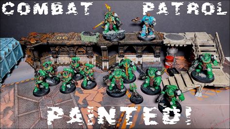 Salamanders Combat Patrol Painted Warhammer K Youtube