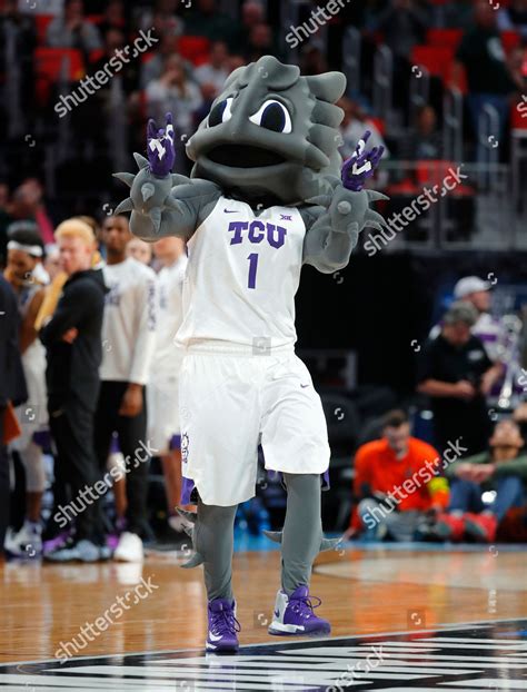 Tcu Mascot Performs Against Syracuse During Editorial Stock Photo ...