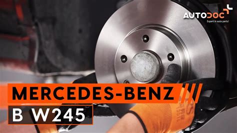 Wie Mercedes Benz B W Bremsscheiben Vorne Bremsbel Ge Vorne