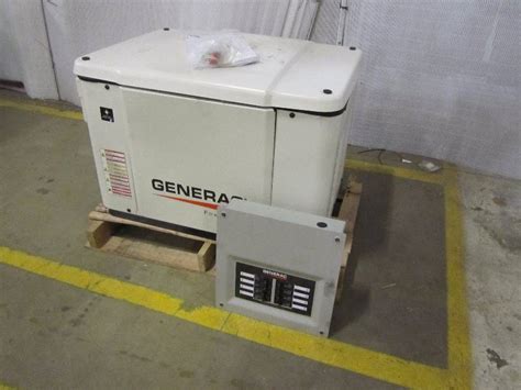 Generac 7500 Watt Lp6000 Watt Ng Air Cooled Standby Generator With 8 Circuit 50 Amp