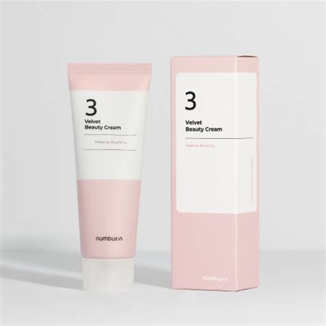 Numbuzinno 3velvet Beauty Cream60ml Glow Time