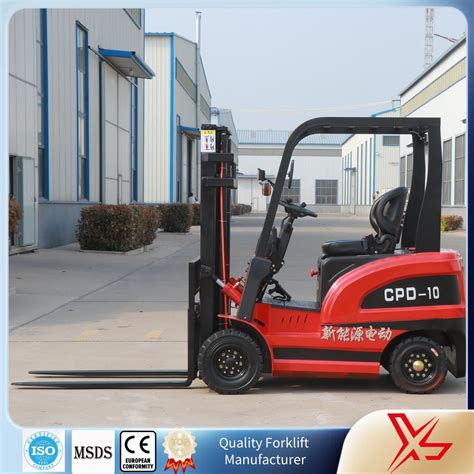 Portable Electric Forklift Truck Ton Ton Ton Lithium Ion