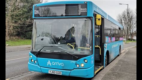 Riding An Arriva Vdl Sb Mcv Evolution Yj Gco Youtube