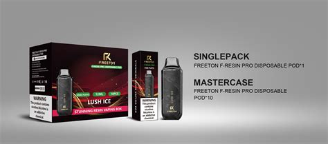 F Resin Pro Freeton Premium Disposable E Cigarette Brand